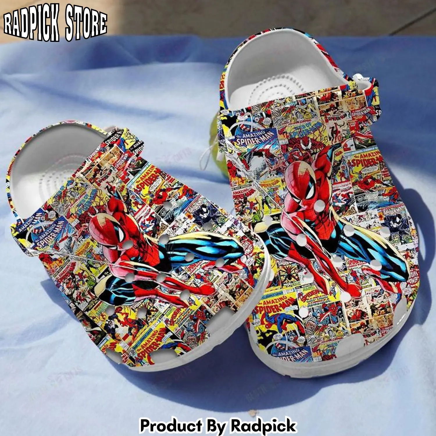 Radpick super hero crocss classic clogs shoes pancr0178 rp6521082